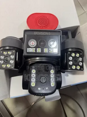 3 Lens 4g Solar CCTV Security Camera Takes All Sim Cards
