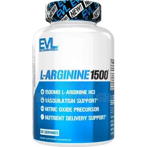 L-arginine Supplement - High Potency Nitric Oxide Booster - 1500mg