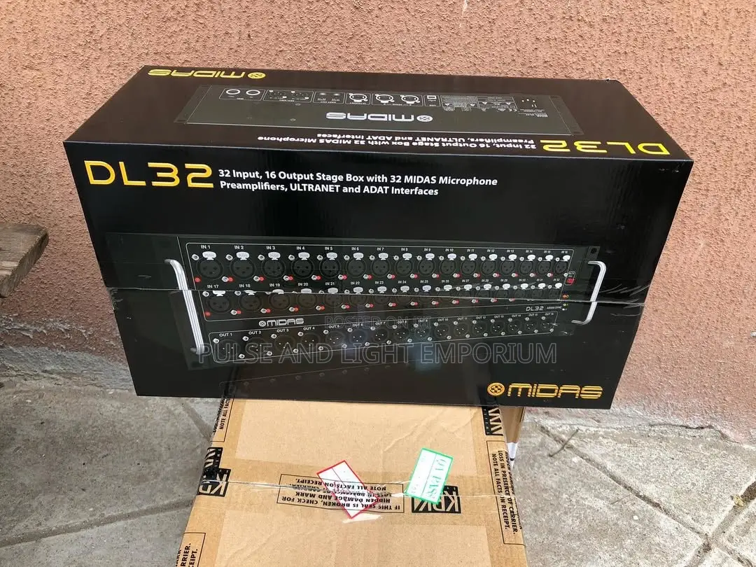 Midas Dl32 32-input/16-output Stage Box