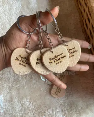 Durable Wooded Keychain Holders