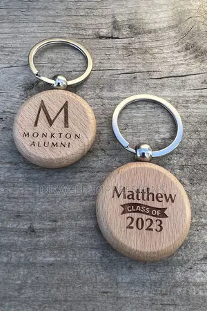 Durable Wooded Keychain Holders
