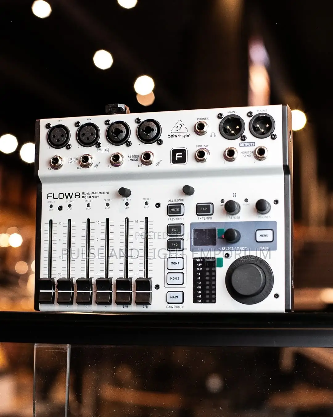 Behringer Flow 8 8-input Digital Mixer With Bluetooth