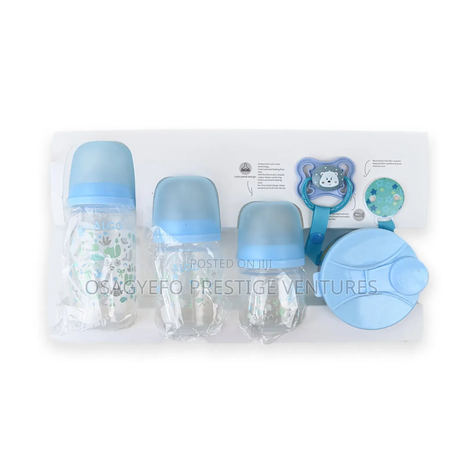 Anti Colic Free Feeding Bottle Set