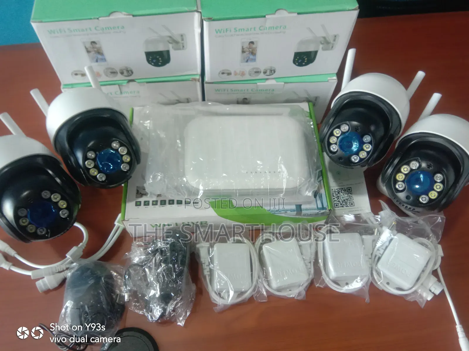 5mp*4 Cameras With 9ch Wireless Nvr Kit