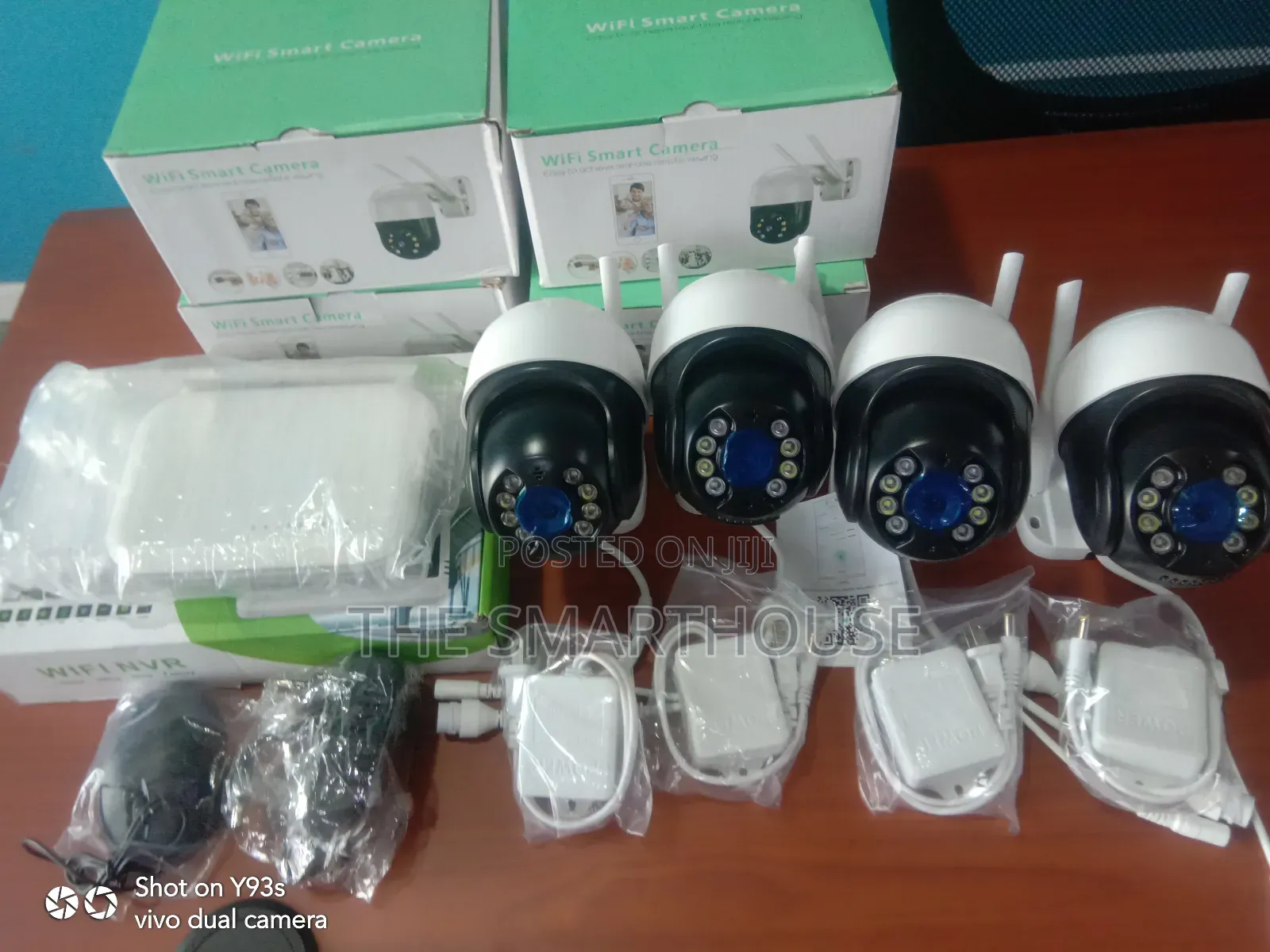 5mp*4 Cameras With 9ch Wireless Nvr Kit