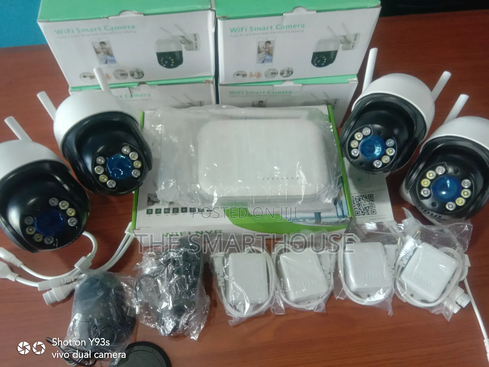 5mp*4 Cameras With 9ch Wireless Nvr Kit