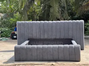 Gray Color Quality Queen Size Bed Frame Available for Pick Anytime