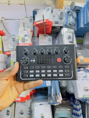 Condenser Microphone With Bluetooth Sound Card