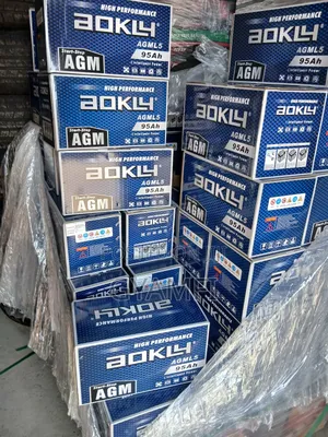 Agm Battery 80ah --95ah Specially Made for All Cars