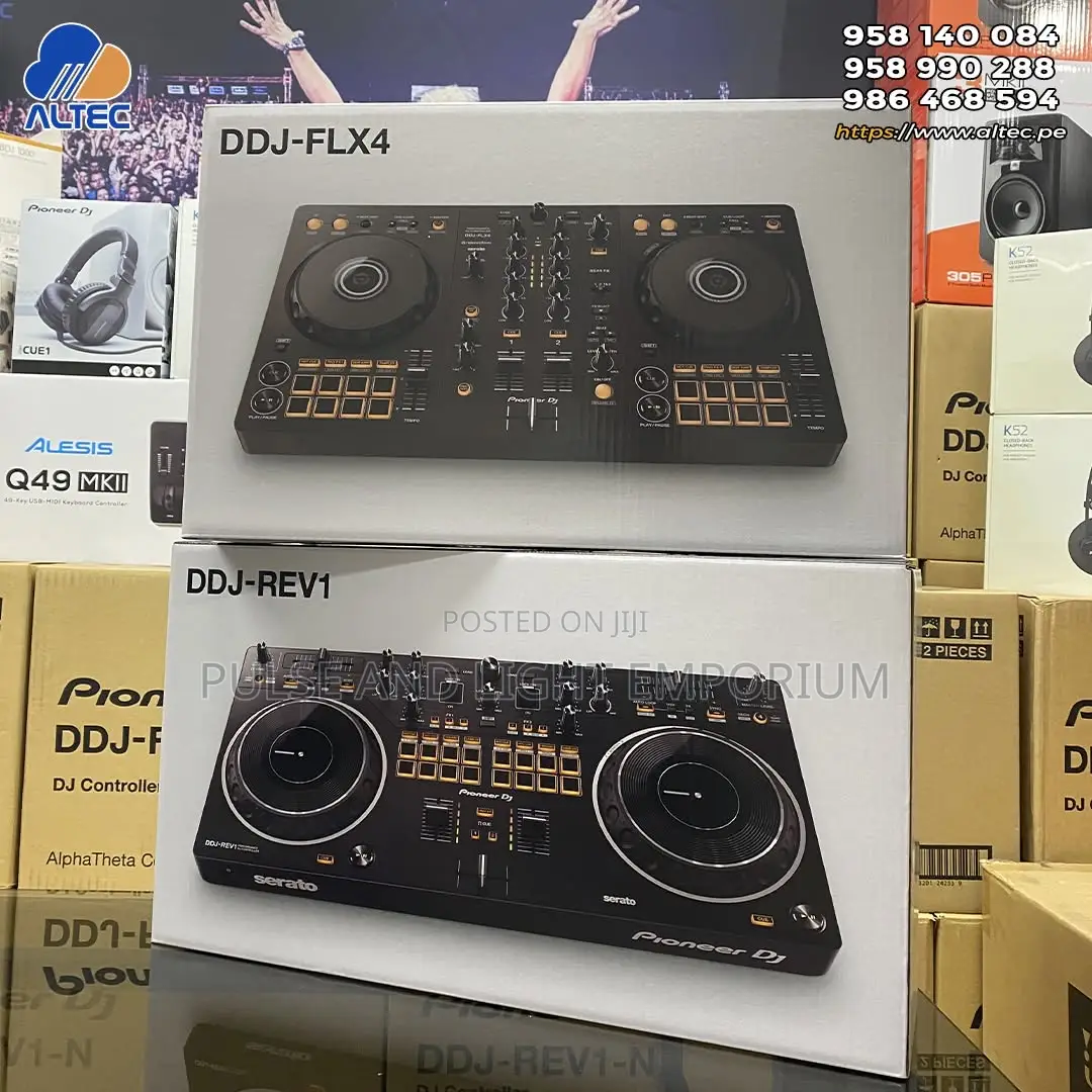 Pioneer Dj Ddj-flx4 2-deck Rekordbox And Serato Dj Controller
