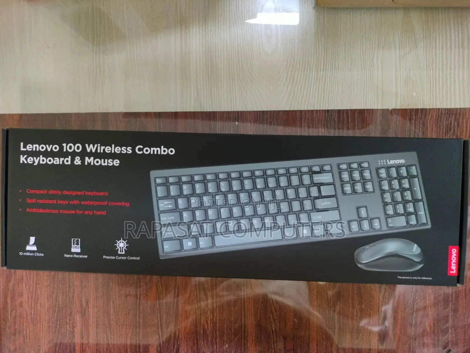 Lenovo 100 Wireless Keyboard and Mouse