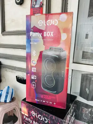 Spectacular Performance Rechargeable Speaker Eldo Pb1-100 Double 6,5"