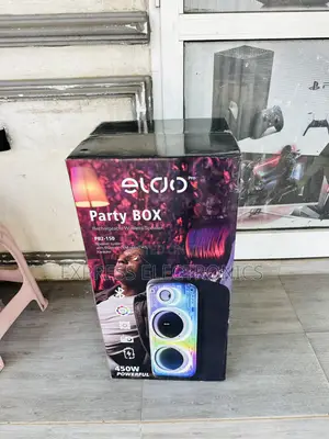 Lovely New Black Rechargeable Speaker Eldo Pb2-150 Double 8"
