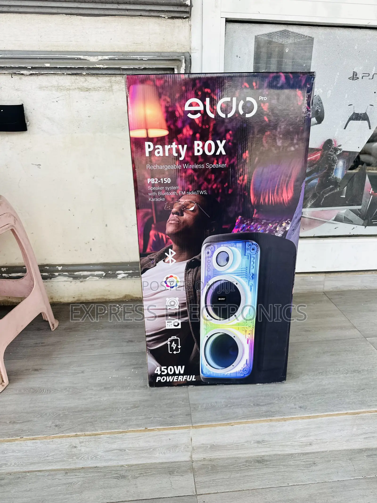 Grab Your New Eldo Speaker Pb2-150 Double 8"