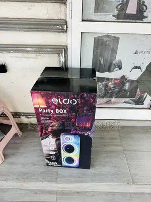 Classic Sleek Black Speaker Pb2-150 Double 8"Bluetooth