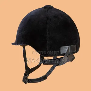 Horse Riding Helmet - Black Velvet