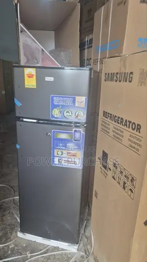Nasco 210 Litres Double Door Fridge