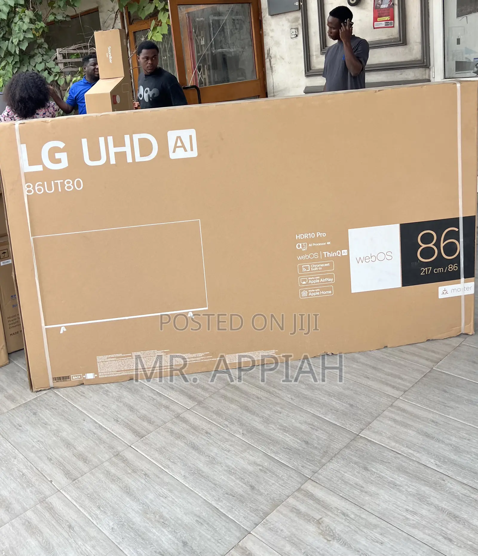 Choose Unique Lg-86ut80006r 86” Smart Satellite Television + Remote.