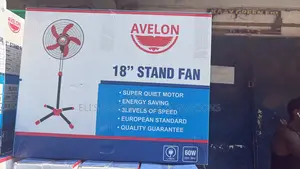 2 Pcs 18” Avelon Standing Hight Speed Fan