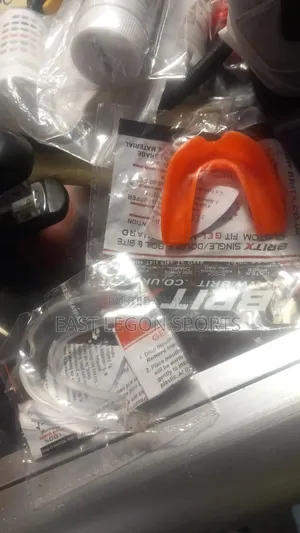 X 1 Mouth Guard Protection Shield Gum Teeth Bite Rubber 2 Piece