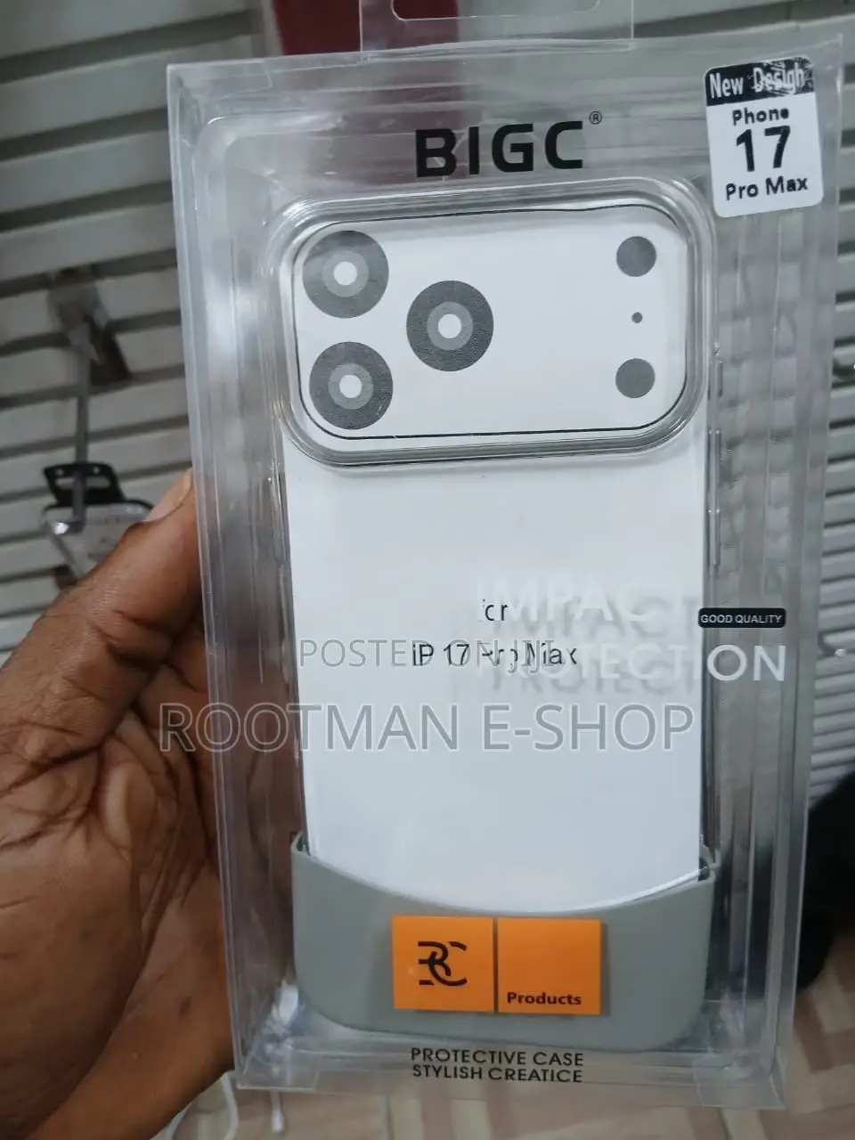 Crystal Splicing Case for iPhone 17 Pro Max