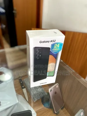New Samsung Galaxy A52 5G 128 GB Silver