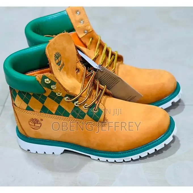 Original Timberland Boot Green/Yellow