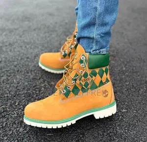 Original Timberland Boot Green/Yellow
