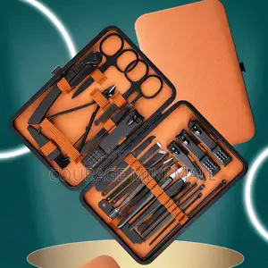 24 - Piece Nail Clipper Manicure Pedicure Kit I