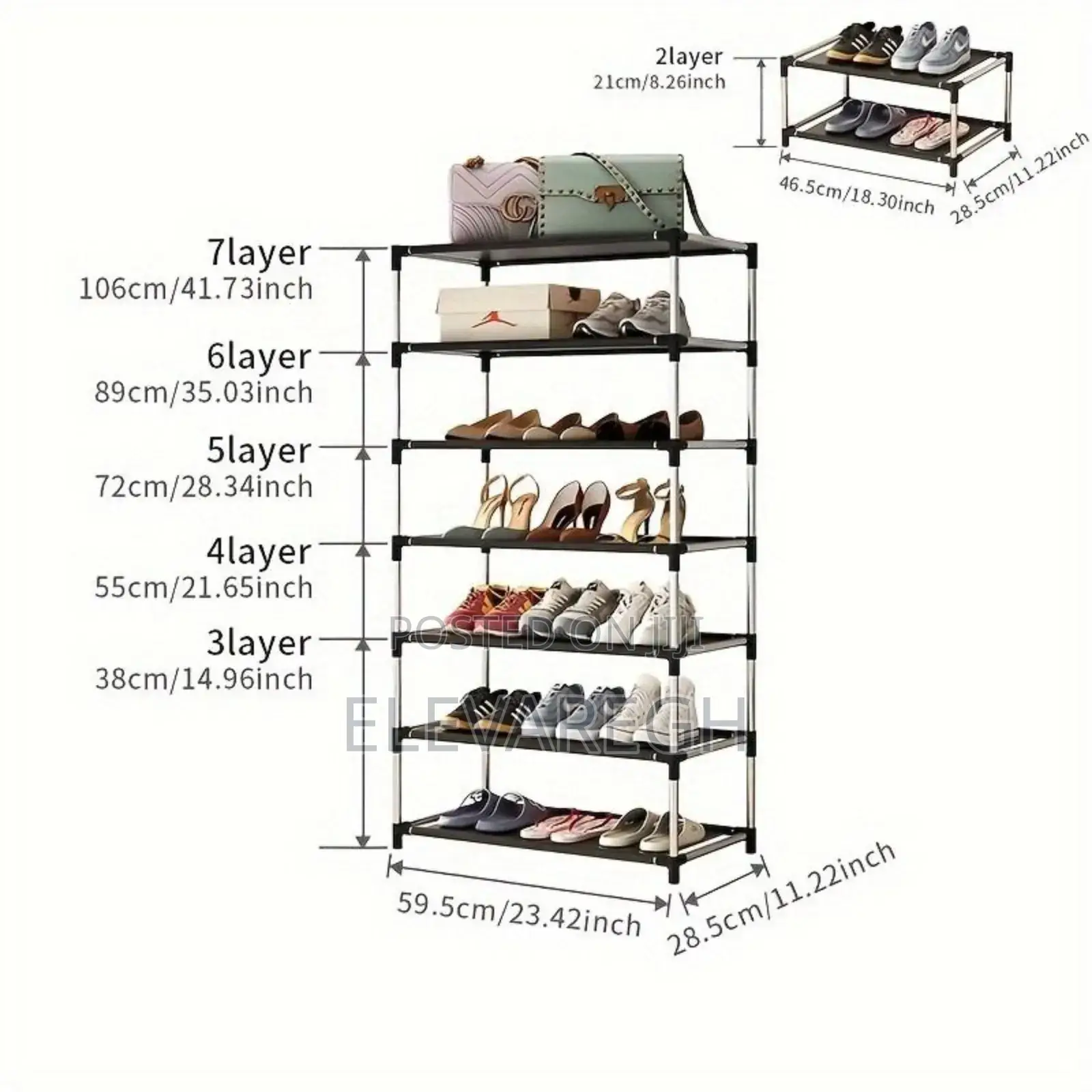 Simple Shoe Rack (6 Steps)
