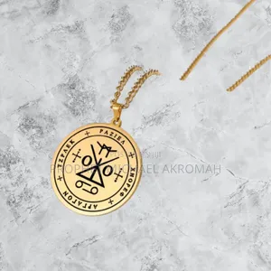 Archangel Raziel Seal Amulet Necklace