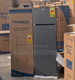 Nasco Nasf2-320fl-B Fridge 
 *280ltrs*