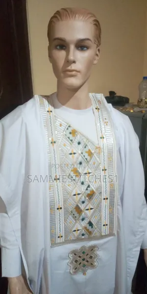 3pcs Agbada Phoenix Embroidery