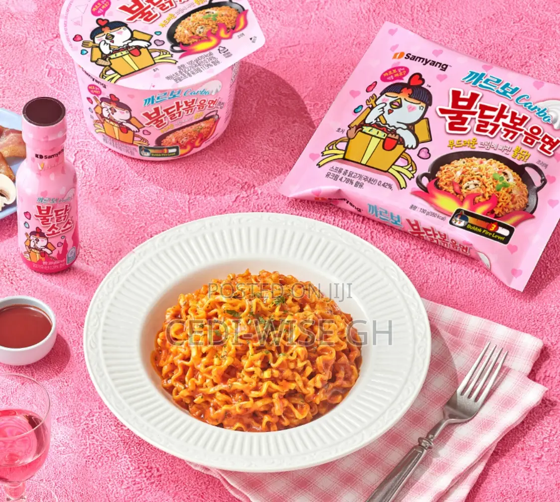 5 in 1 Samyang Buldak Hot Carbonara Ramen