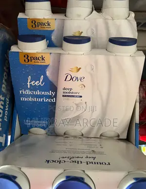 3 Pack Dove - Deep Moisture All Day Lotion-Soft Skin (2.04l)