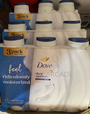 3 Pack Dove - Deep Moisture All Day Lotion-Soft Skin (2.04l)
