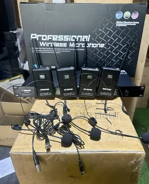 Shure Am401 4 In1 Wireless Head Microphone Set [