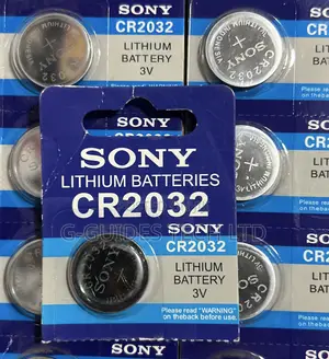 Sony Cr2032 3-volt Lithium Coin Cell Battery
