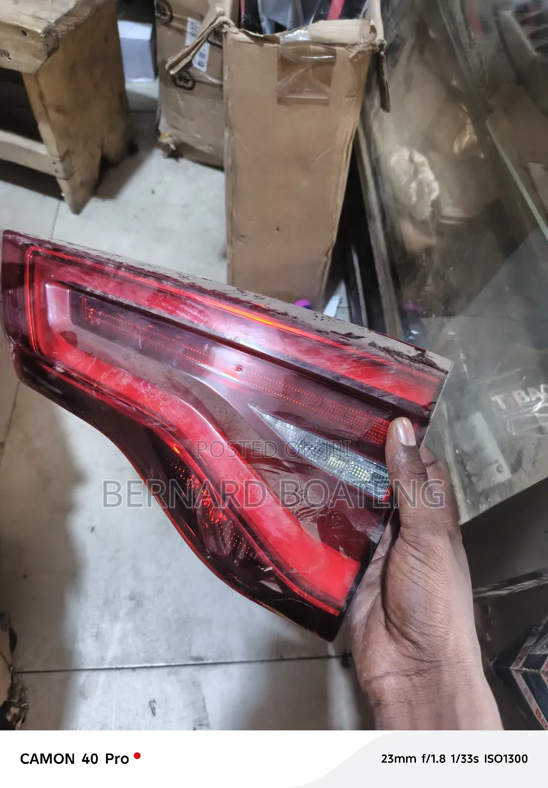 BMW X3 Taillight