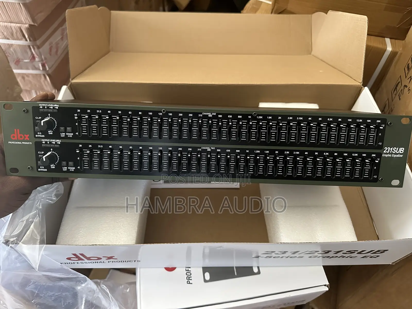 DBX Double Equalizer
