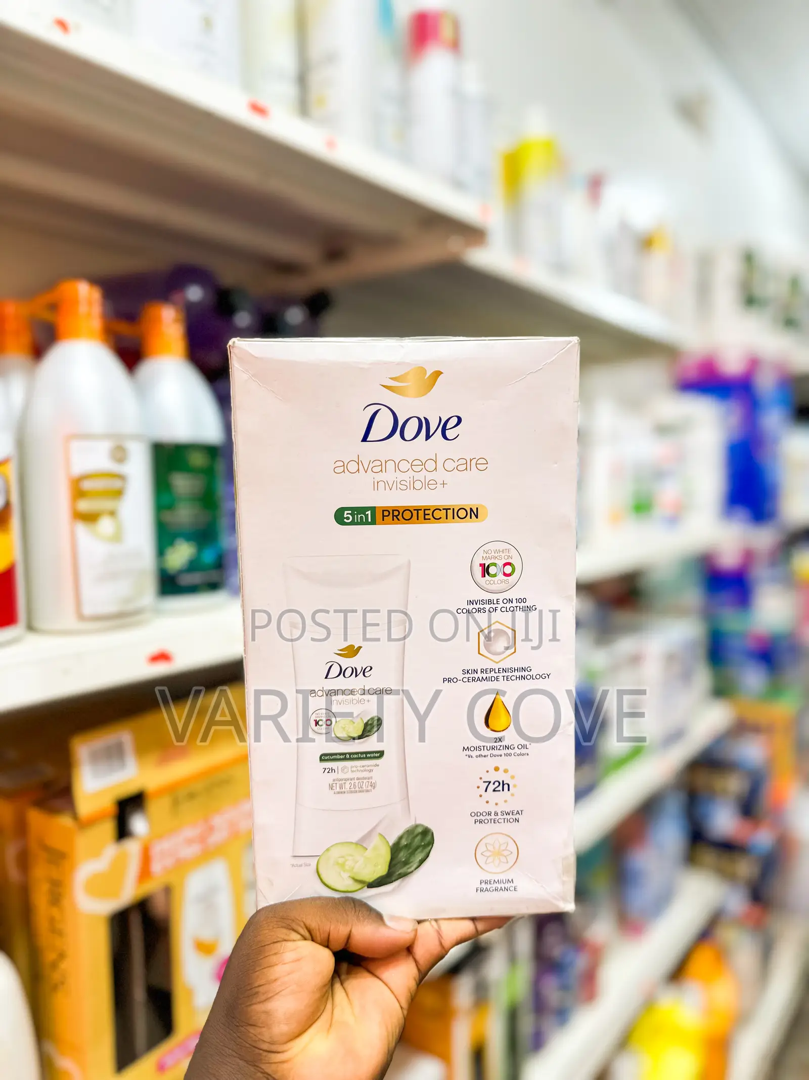 Dove Advanced Care Invisible 5 in 1 Protection (4pack)