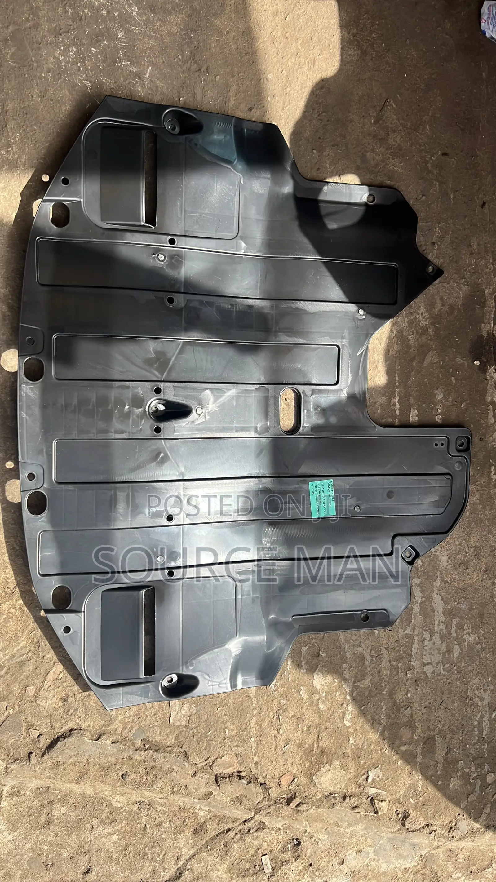 Engine Under Cover and Fender Liner Available
