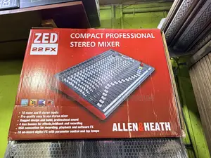 Allen & Heath Zed-22fx Compact Professional Stereo Mixer