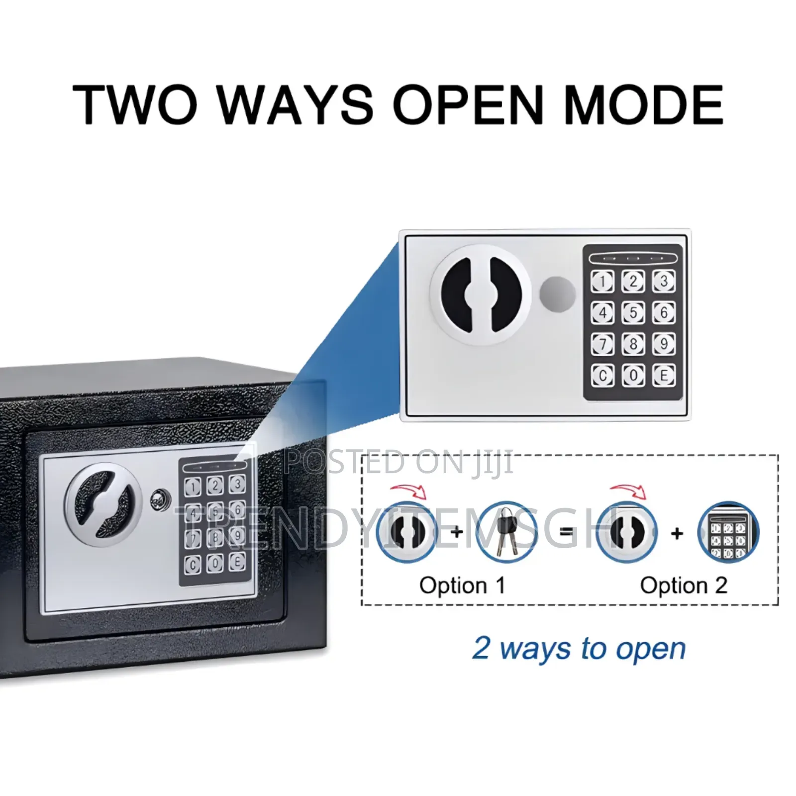 3kg Mini Digital Electronic Keypad Lock Safe Box