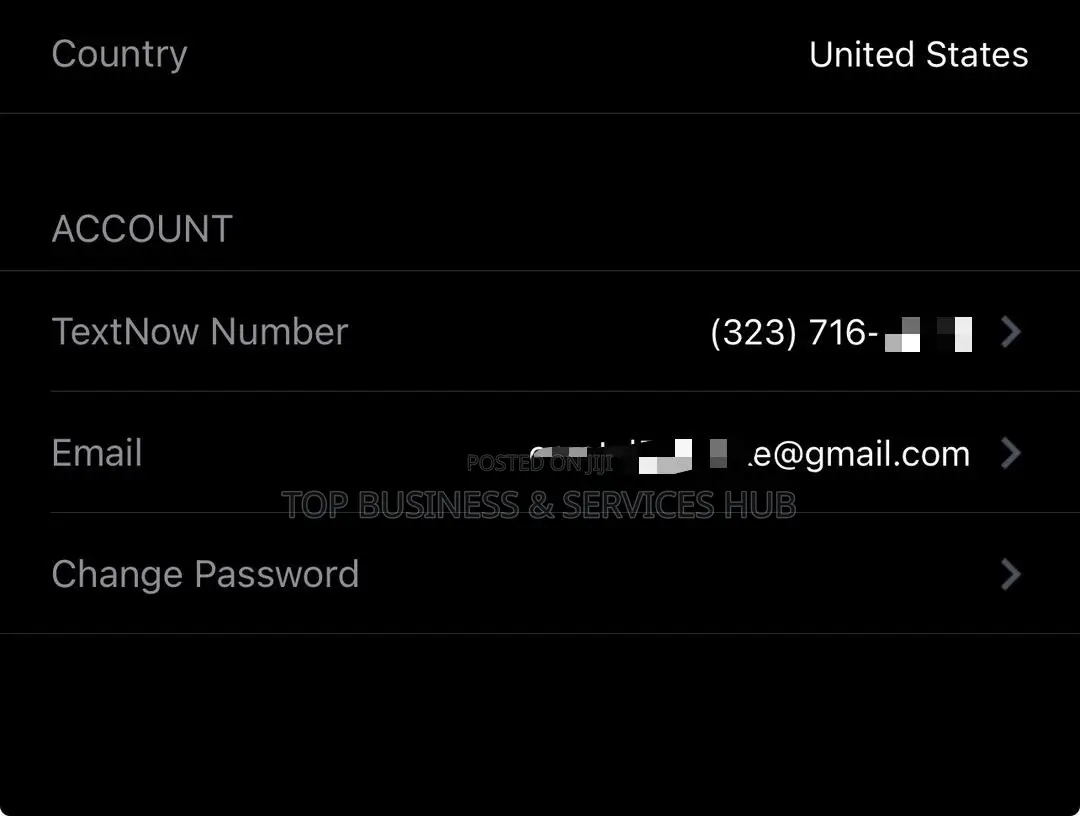 Textnow Numbers (Verified Account)