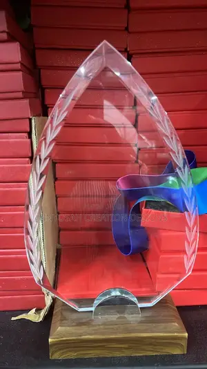Crystal Plaque With Branding
