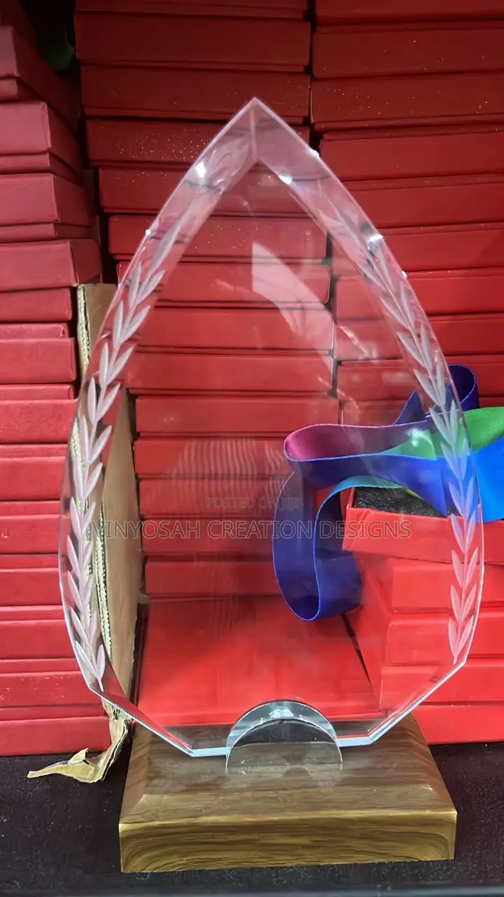 Crystal Plaque With Branding