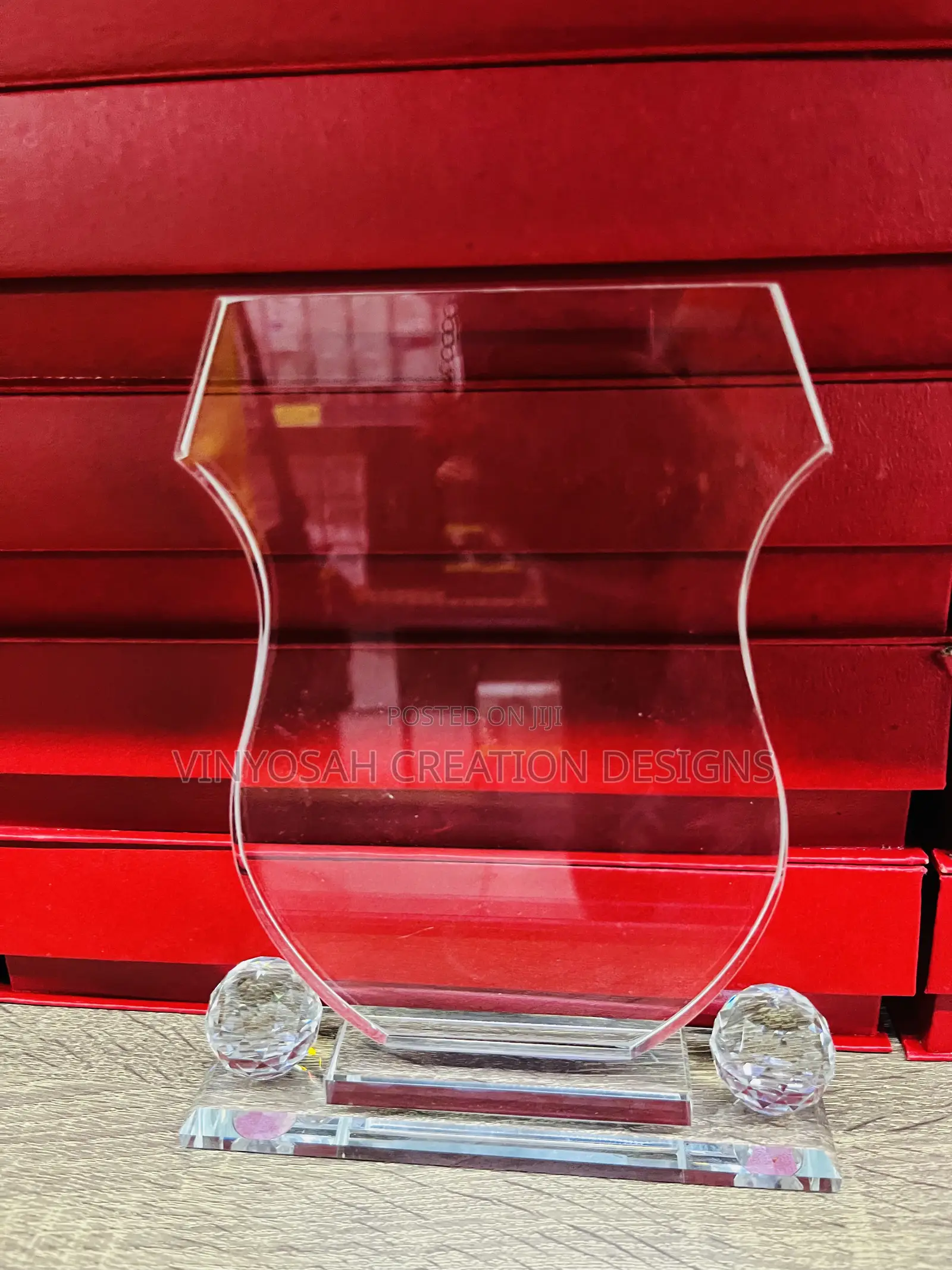 Crystal Plaque With Branding