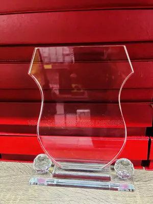Crystal Plaque With Branding
