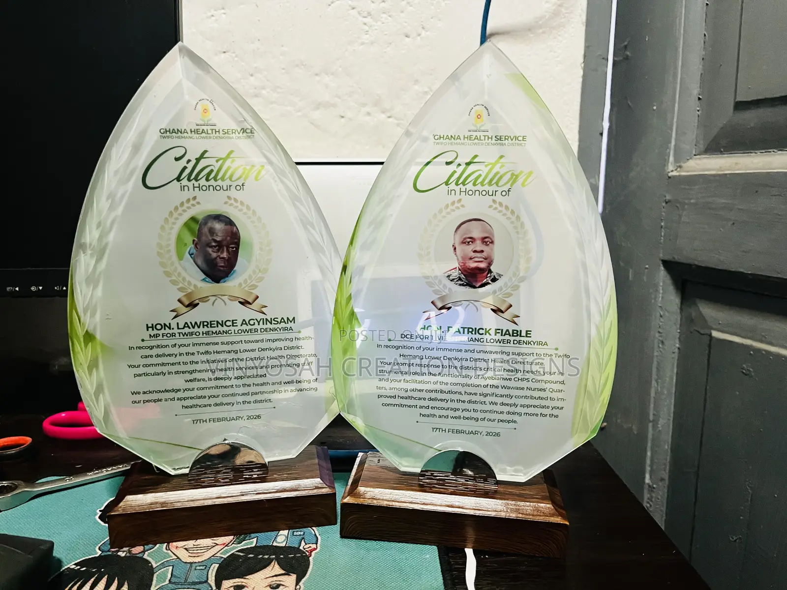 Crystal Plaque With Branding